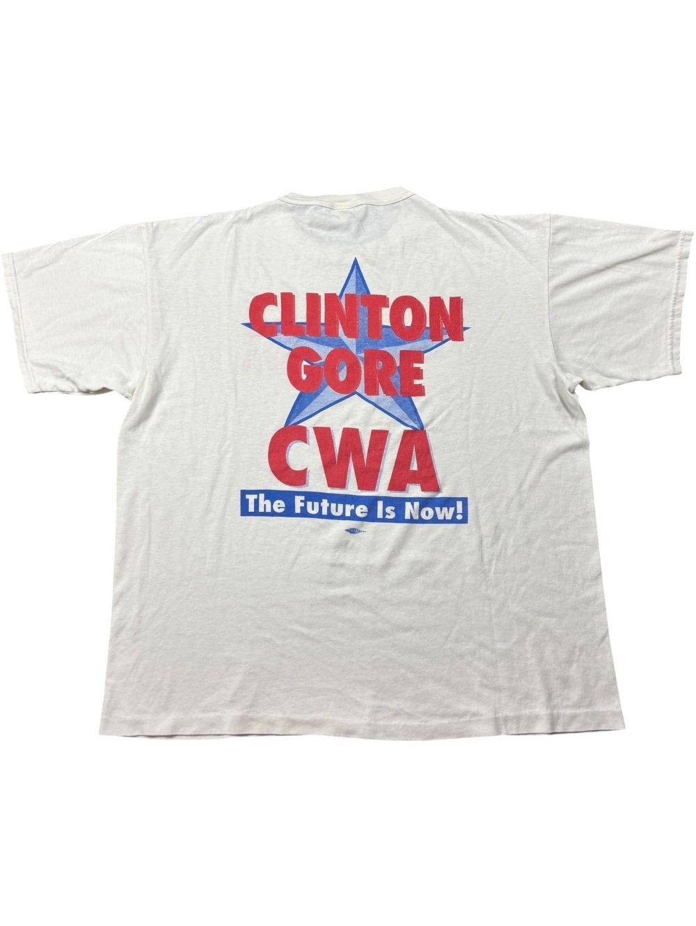 1996 Clinton Gore CWA Campaign T-Shirt Vintage